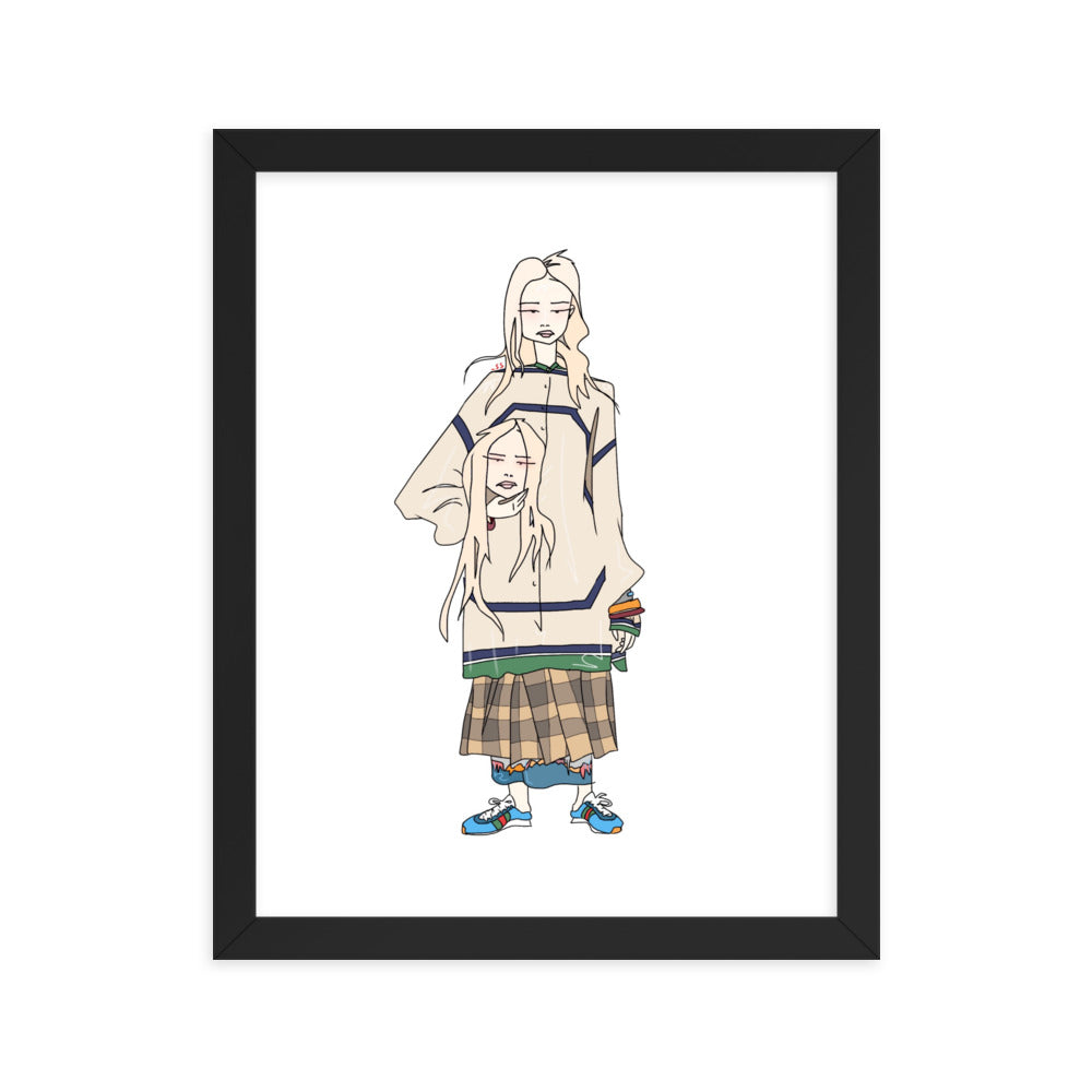 Fashion Illustration “Double G Girl”