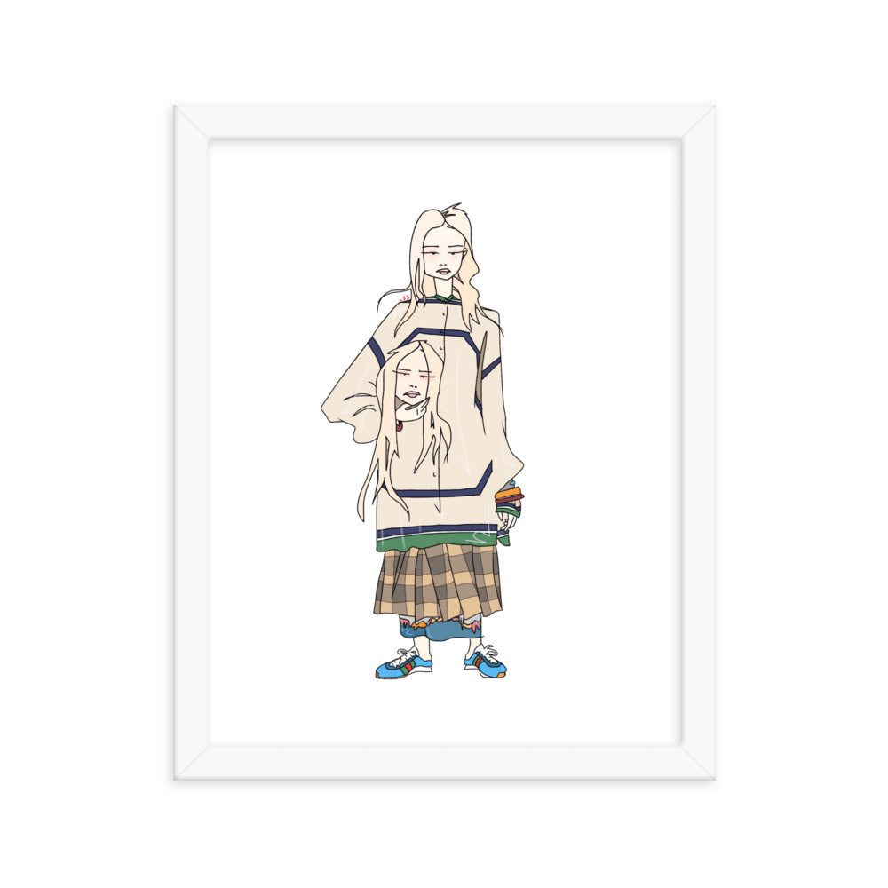 Fashion Illustration “Double G Girl”