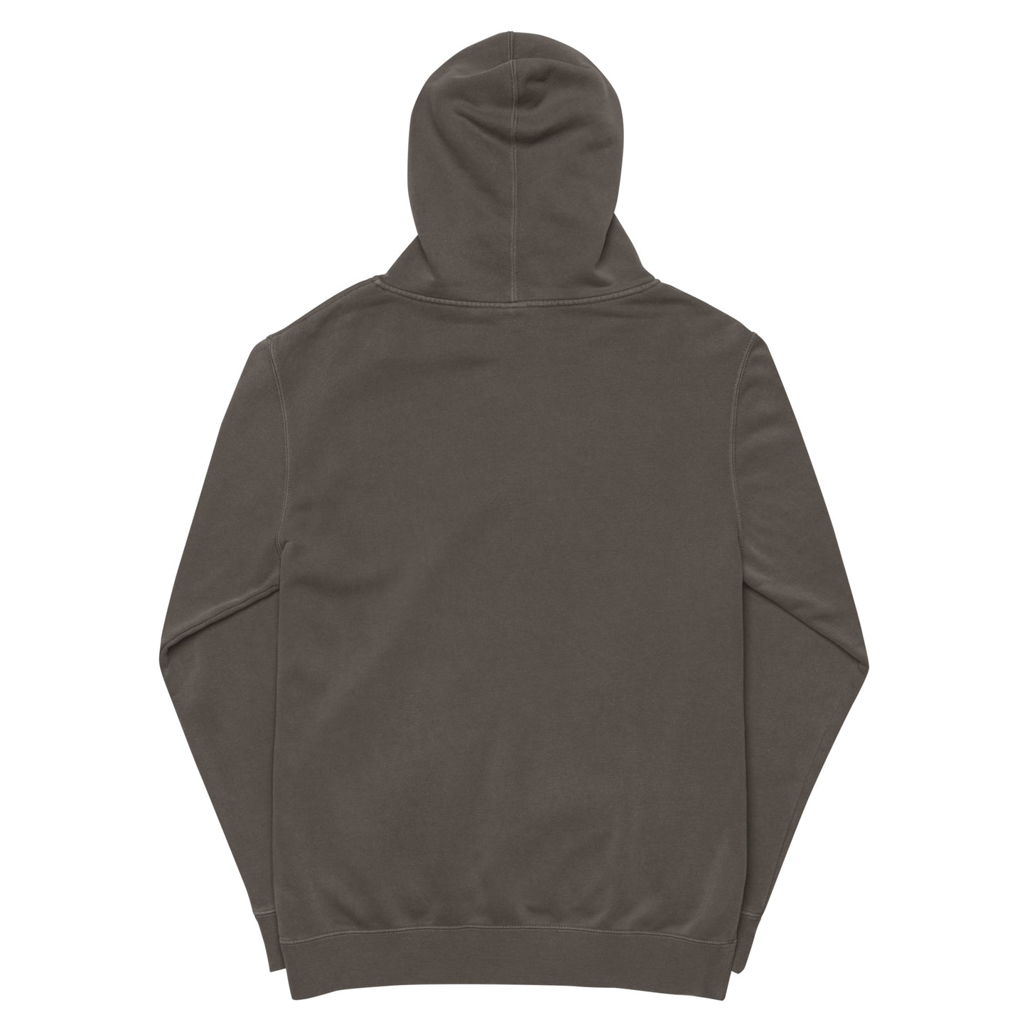 SS slim-fit pigment-dyed hoodie