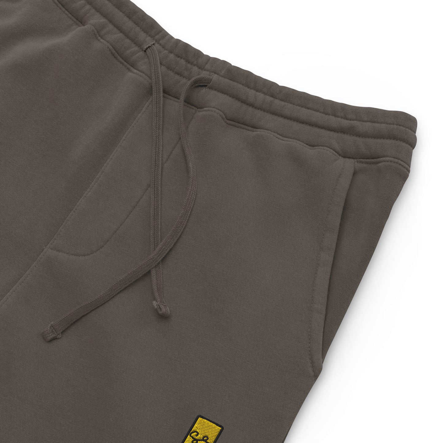 SS slim-fit pigment-dyed sweatpants