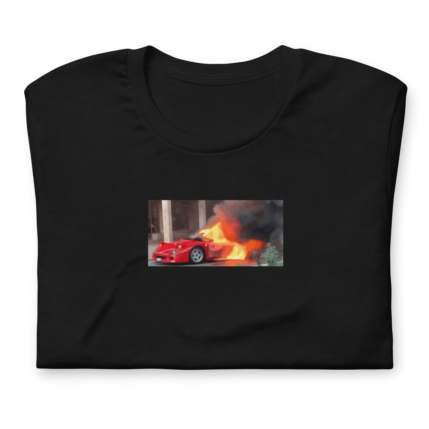 Rosso Corsa graphic t-shirt