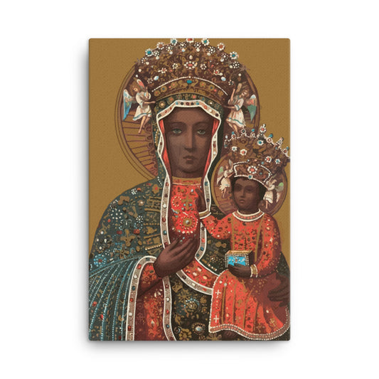 Virgin Mary on Canvas