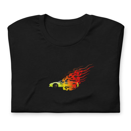 Lime Fire graphic t-shirt
